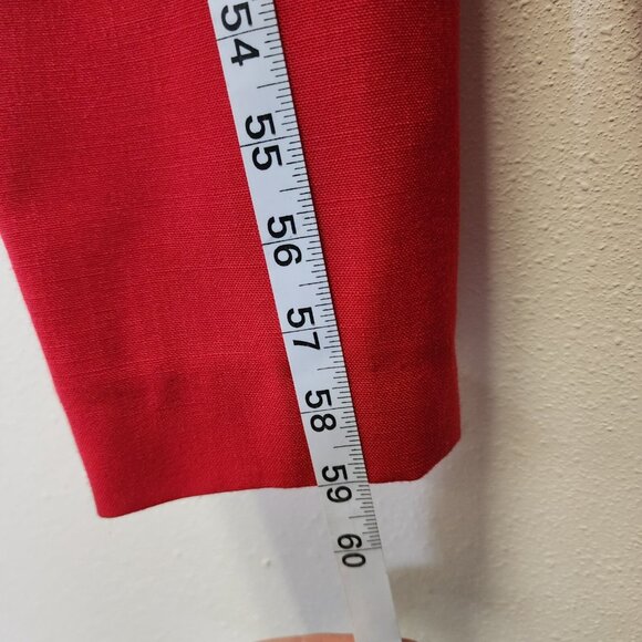 Vintage Pants Suit First Focus Red 13/14 Pockets Clown Mother Wedding Event Hat - Picture 9 of 16